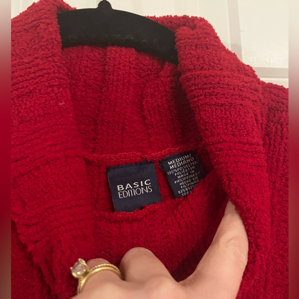 Basic Editions Cozy Ribbed Turtleneck Sweater - Picture 2 of 2